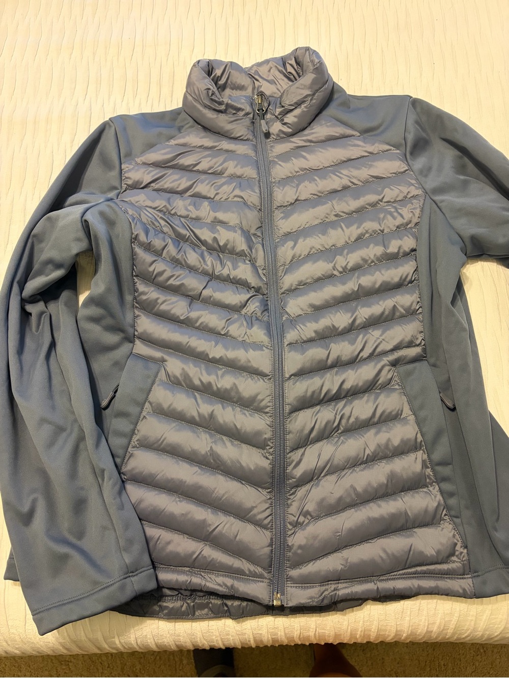 Women's Hybrid Jacket - Slate Gray/blue